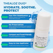Thea Pharma Thealoz Duo Eye Drops, Clinically Proven for Dry Eyes, Hydration with Hyaluronic Acid & Trehalose, Tear Film Stabilization, Contact Lens Compatible - 10 ml (300 Drops) 🍁 All In One Marketplace Canada