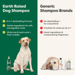 Earth Rated (A Canadian Company), 3-in-1 Deshedding Dog Shampoo and Conditioner, Deodorizing Oatmeal Shampoos for Dogs and Puppies, Great for Smelly Pets, White Tea and Basil Scent, 473 ml 🍁 All In One Marketplace Canada
