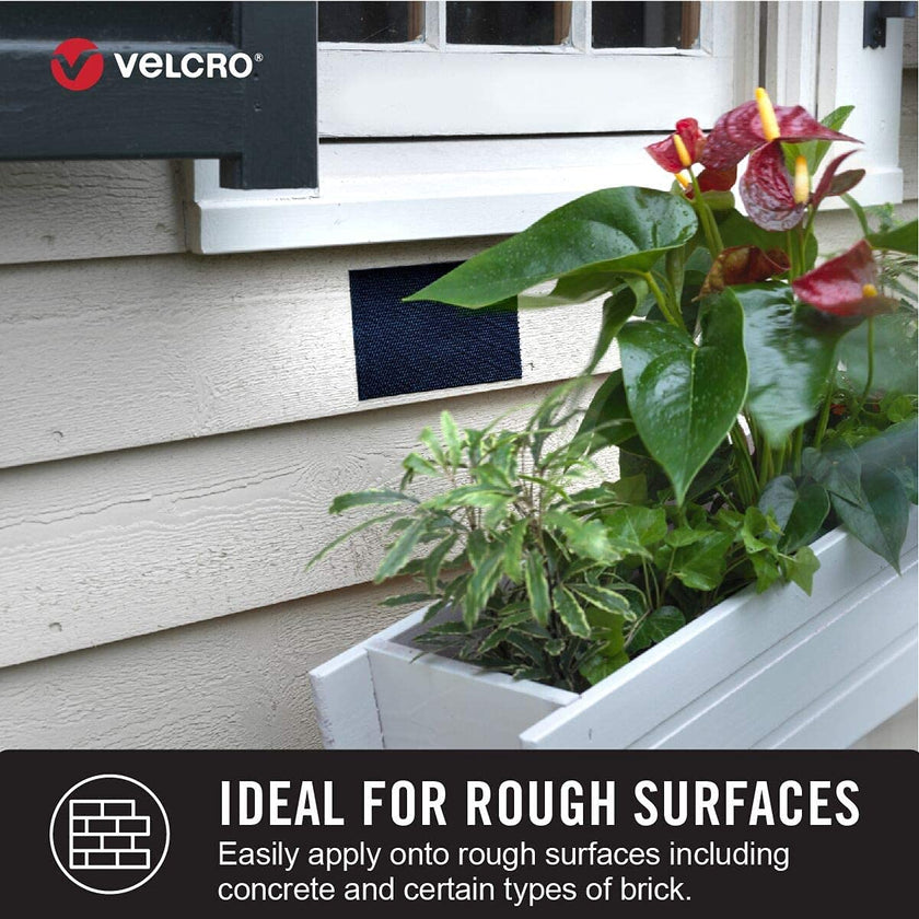 VELCRO Brand Extreme Outdoor Mounting Tape | 20Ft x 1 In, Holds 15 lbs | Strong Heavy Duty Stick on Adhesive | Mount on Brick, Concrete for Hanging, 30702 🍁 All In One Marketplace Canada