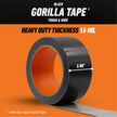 Gorilla Tough & Wide Utility Tape, Duct Tape, Double-Thick Adhesive, All Weather Resistant Shell, Reinforced Backing, Black, 2.8 in x 25 yd (Pack of 1) 🍁 All In One Marketplace Canada
