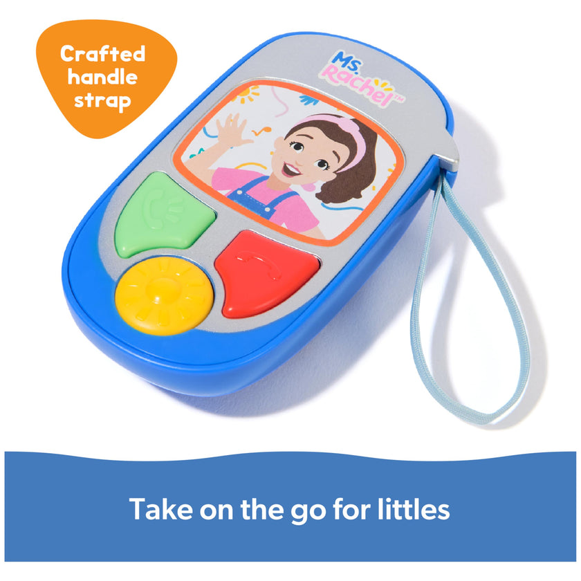 Ms. Rachel Official Electronic Talk with Me Learning Phone with Conversational Phrases, Educational Toys & Toddler Toys for Girls & Boys Ages 1-3+ 🍁 All In One Marketplace Canada