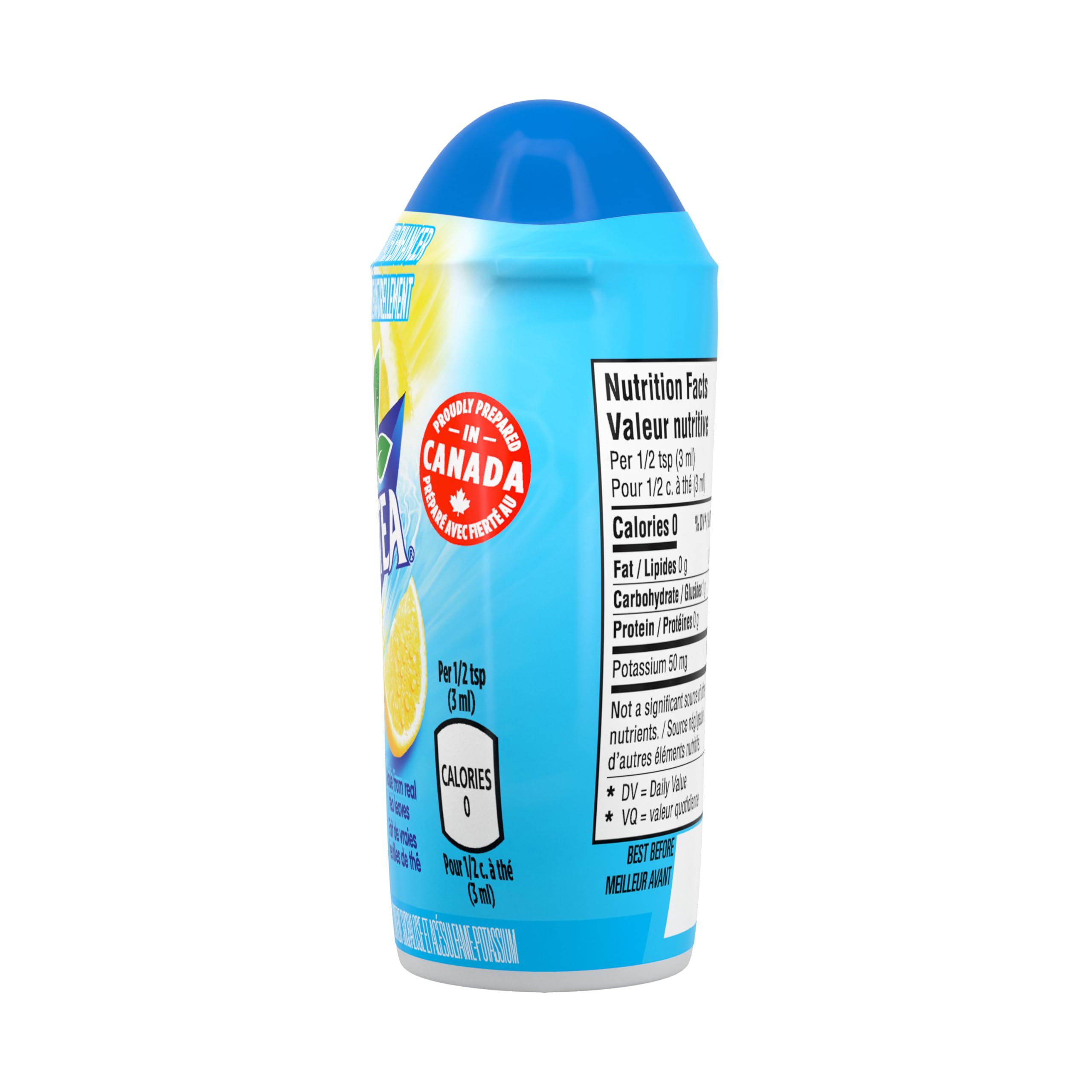 NESTEA Lemon Iced Tea Liquid Water Enhancer, 12 Bottles, 624 mL 🍁 All In One Marketplace Canada
