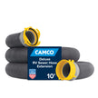 Camco 39665 Deluxe 10' Sewer Hose Extension - Heavy Duty Design with Swivel Fittings, Easy To Use and Compresses For Simple Storage, Storage Caps Included , Gray 🍁 All In One Marketplace Canada
