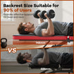 NICEPEOPLE Foldable Basic Weight Bench for Home Gym, Workout Bench with 8 Backrests, 660LBS Weight Capacity Adjustable Bench 🍁 All In One Marketplace Canada