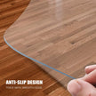 Kuyal Clear Chair mat for Hard Floors 36 x 48 inches Transparent Floor Mats Wood/Tile Protection Mat for Office & Home (36