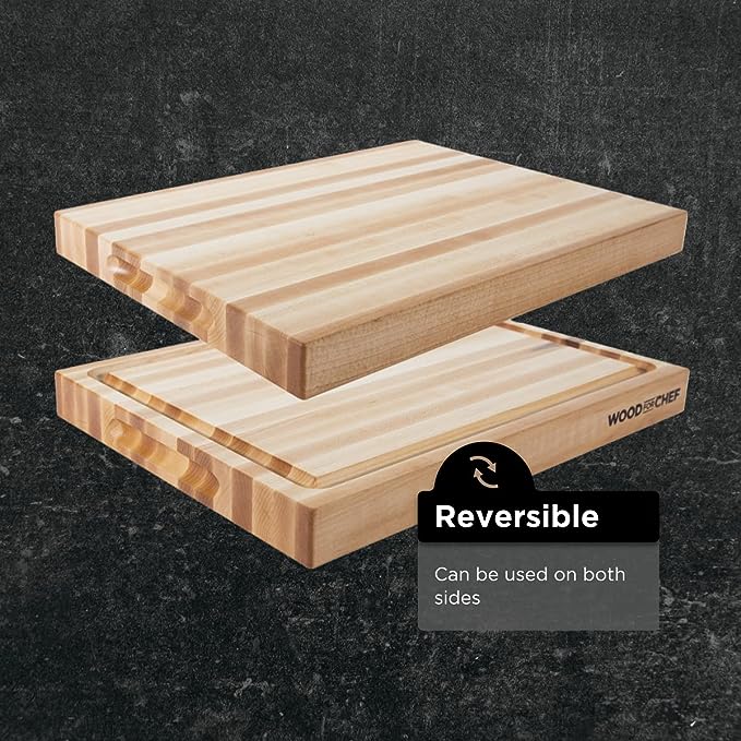 Classic Extra-Large Wood Reversible Cutting Board