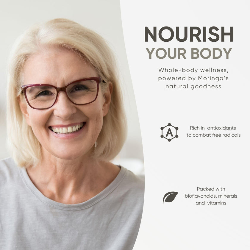 Herba 10,000MG Organic Moringa Capsules – 180 Count | Ultra Potent - 20:1 Extract | Made in Canada | Pure Moringa Capsules using Organic Moringa Powder 🍁 All In One Marketplace Canada