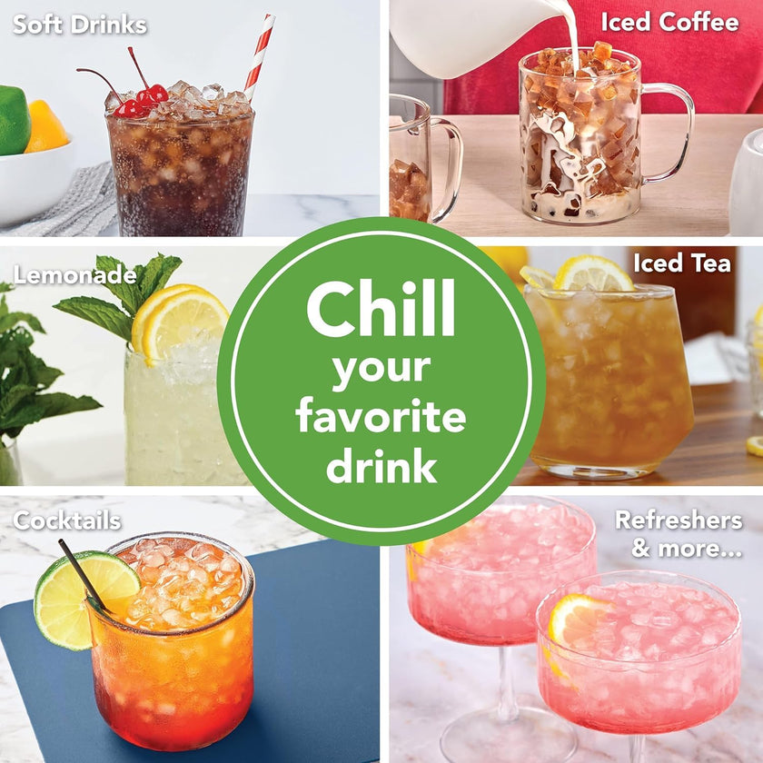 Tovolo Mini Ice Cylinder- Squeeze & Release- Set of 2, 1000422 🍁 All In One Marketplace Canada