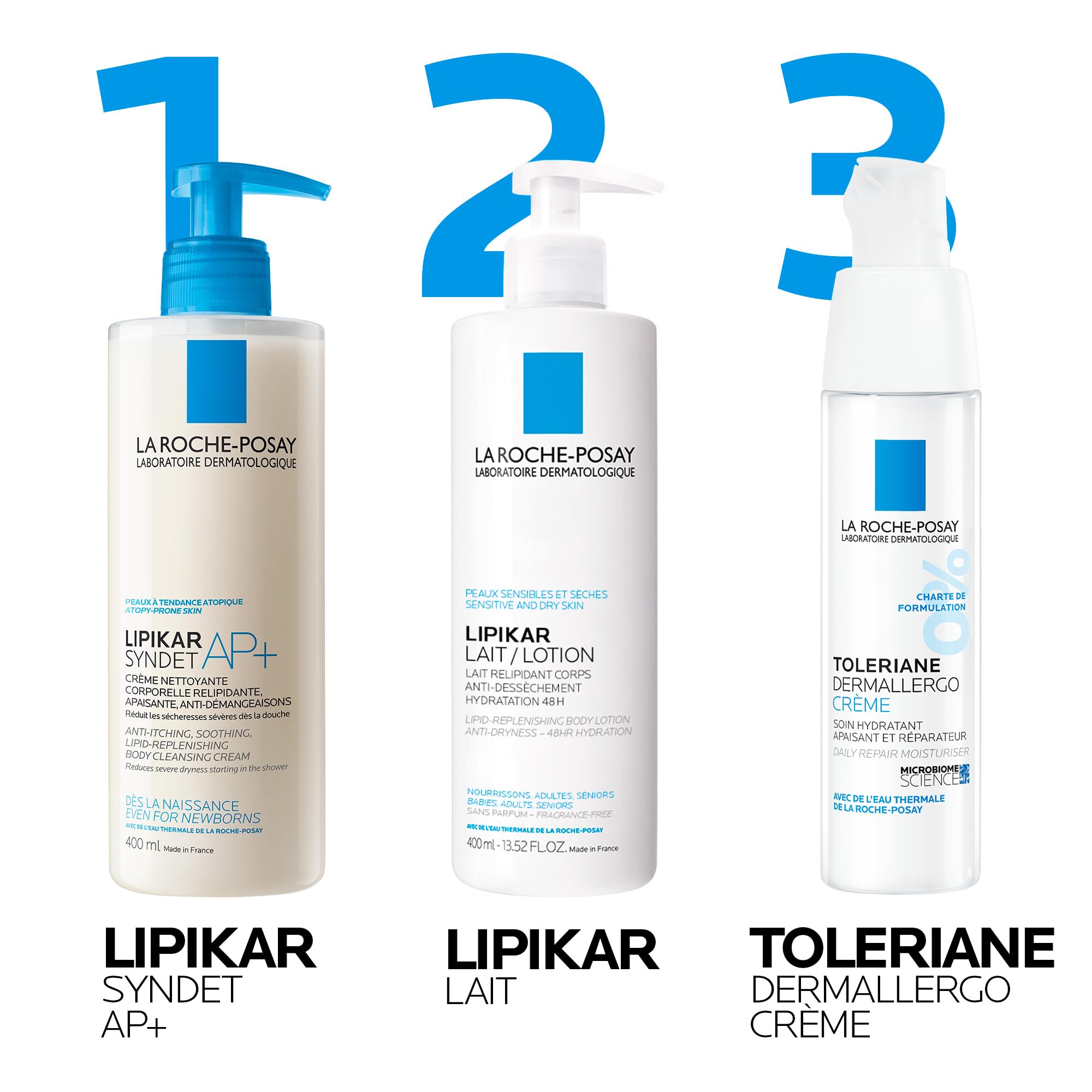 La Roche-Posay Body Lotion, Lipikar Body Lotion Daily Repair Moisturizing Lotion with Shea Butter and Glycerin, Fragrance Free, Paraben Free, 400mL 🍁 All In One Marketplace Canada