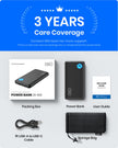 INIU Power Bank, Slimmest 10000mAh Portable Charger, Triple 3A High-Speed Charge External Battery Pack with Flashlight, USB C Phone Charger for iPhone 17 16 15 14 13 Samsung S22 Google LG iPad etc 🍁 All In One Marketplace Canada