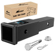 Nilight Trailer Hitch Extender 7 inch Extension Length Fits for 2