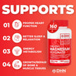 Magnesium Glycinate/Bisglycinate | Supports Sleep, Relaxation, Energy Metabolism & Muscle Function | Chelated | 200mg Elemental Magnesium | Stomach Friendly | Canadian Made, Quality Assured 🍁 All In One Marketplace Canada