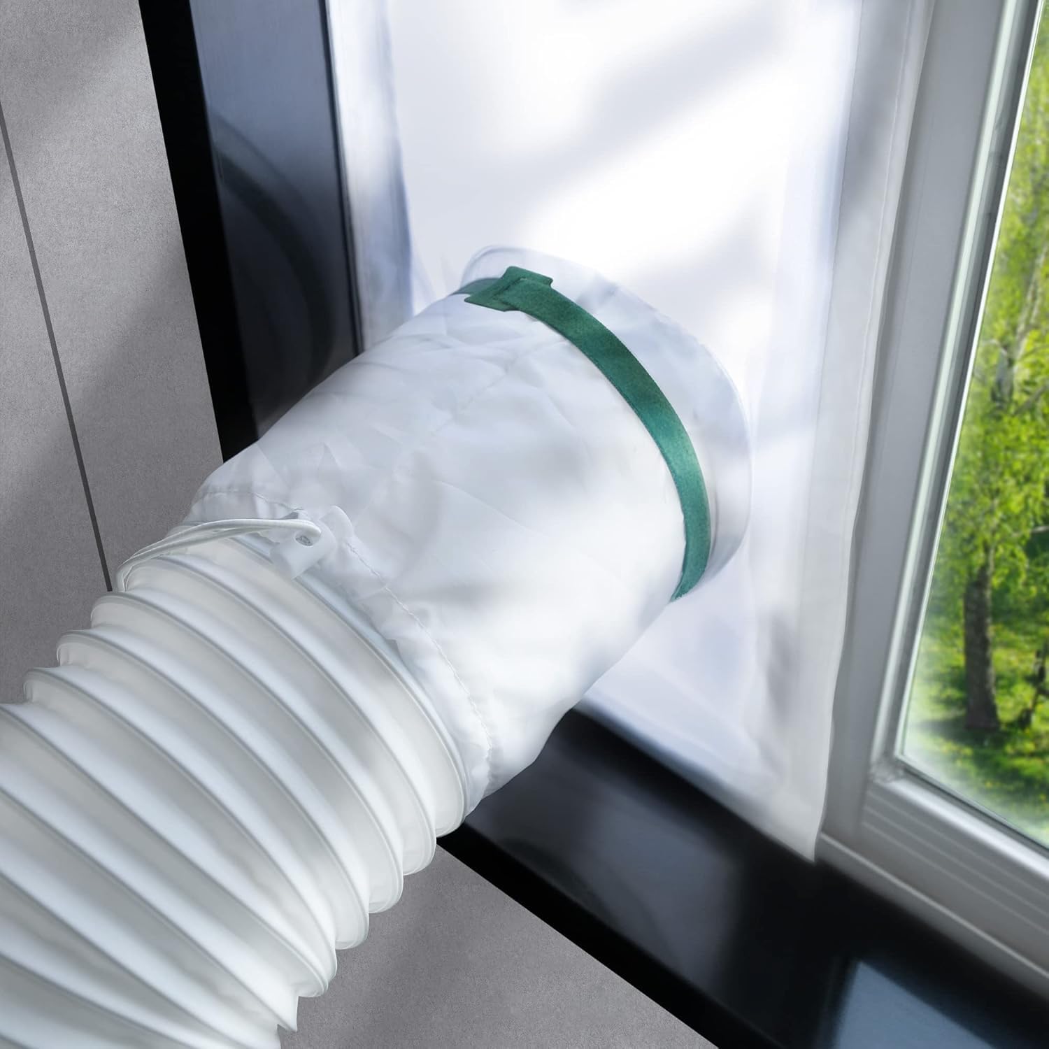 LOVIGA Portable Air Conditioner Window Kit, Window Vent Kit Seal Kit for Portable Air Conditioner Dryer, 25x102~162cm Length Adjustable 2022 Upgraded 100% Sealing Waterproof Easy to Install 🍁 All In One Marketplace Canada