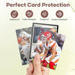600 Counts Card Sleeves, Clear Trading Card Sleeves, Ultra Soft Hockey Cards Sleeves, Plastic Card Protector for Standard Cards Fit for MTG, Hockey, Sports, Game Cards 🍁 All In One Marketplace Canada