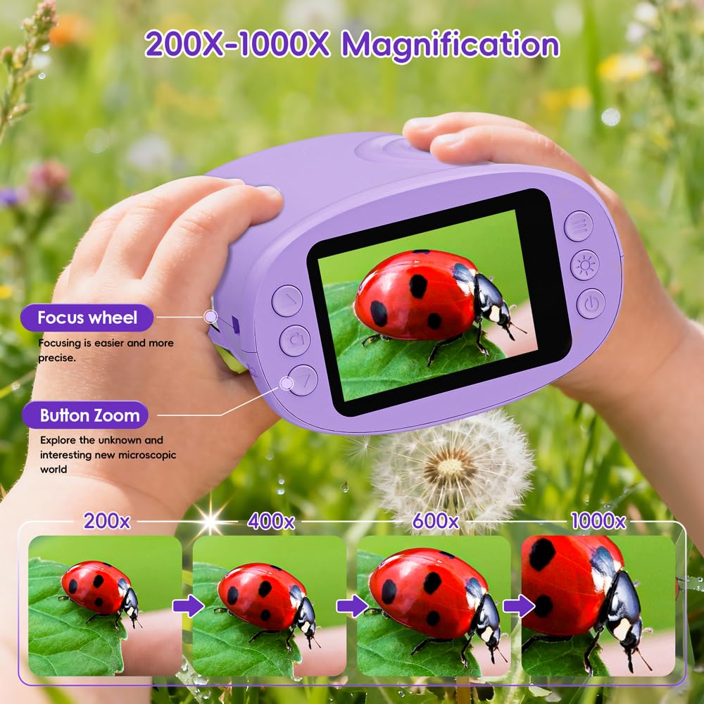 Temodu Kids Microscope 2.0