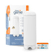 Diaper Genie Signature Pail Gift Set Includes 1 Easy Roll Refill with 30 Bags | Holds Up to 1,410 Newborn-Sized Diapers Per Refill White 🍁 All In One Marketplace Canada