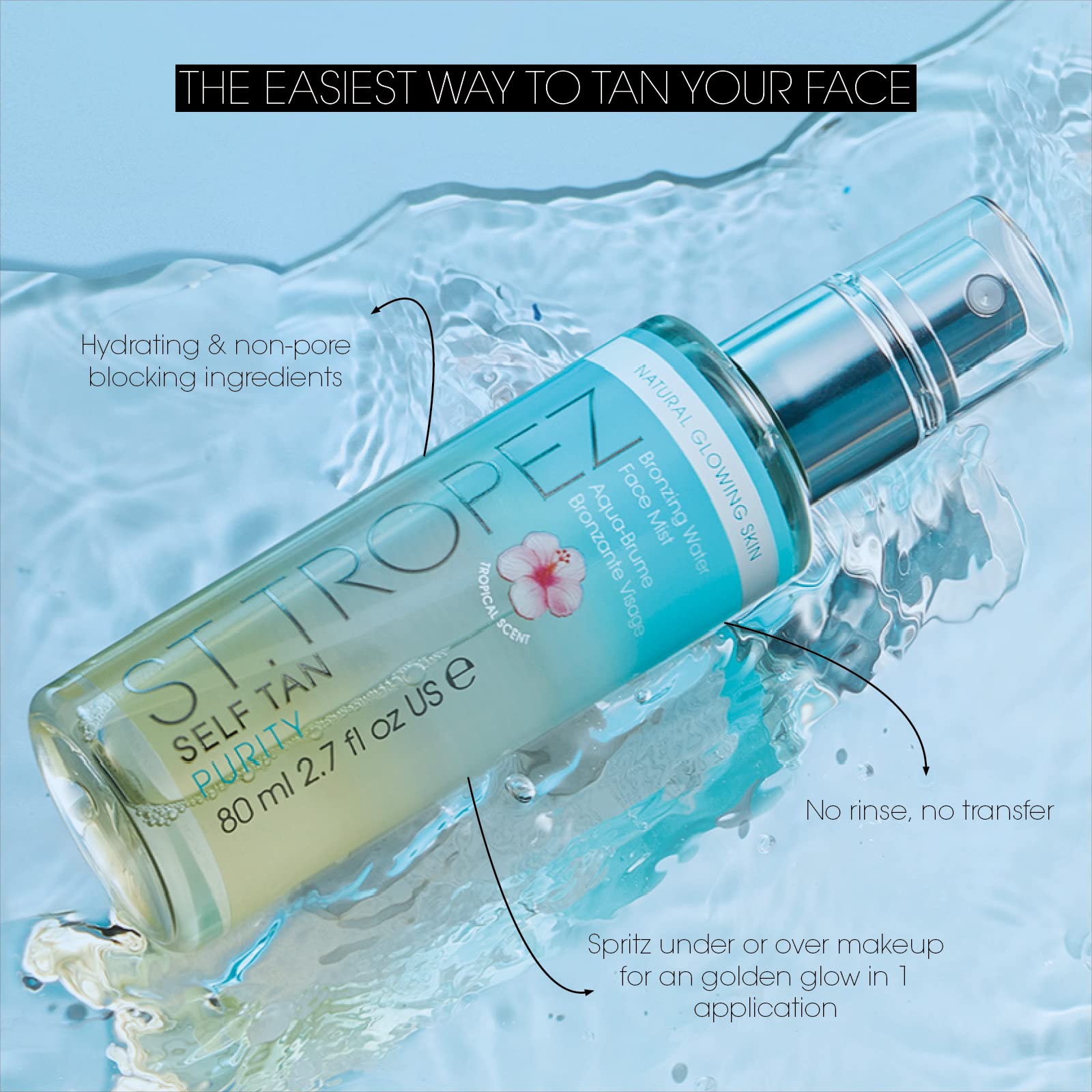 St. Tropez Self Tan Purity Bronzing Water Mist 🍁 All In One Marketplace Canada