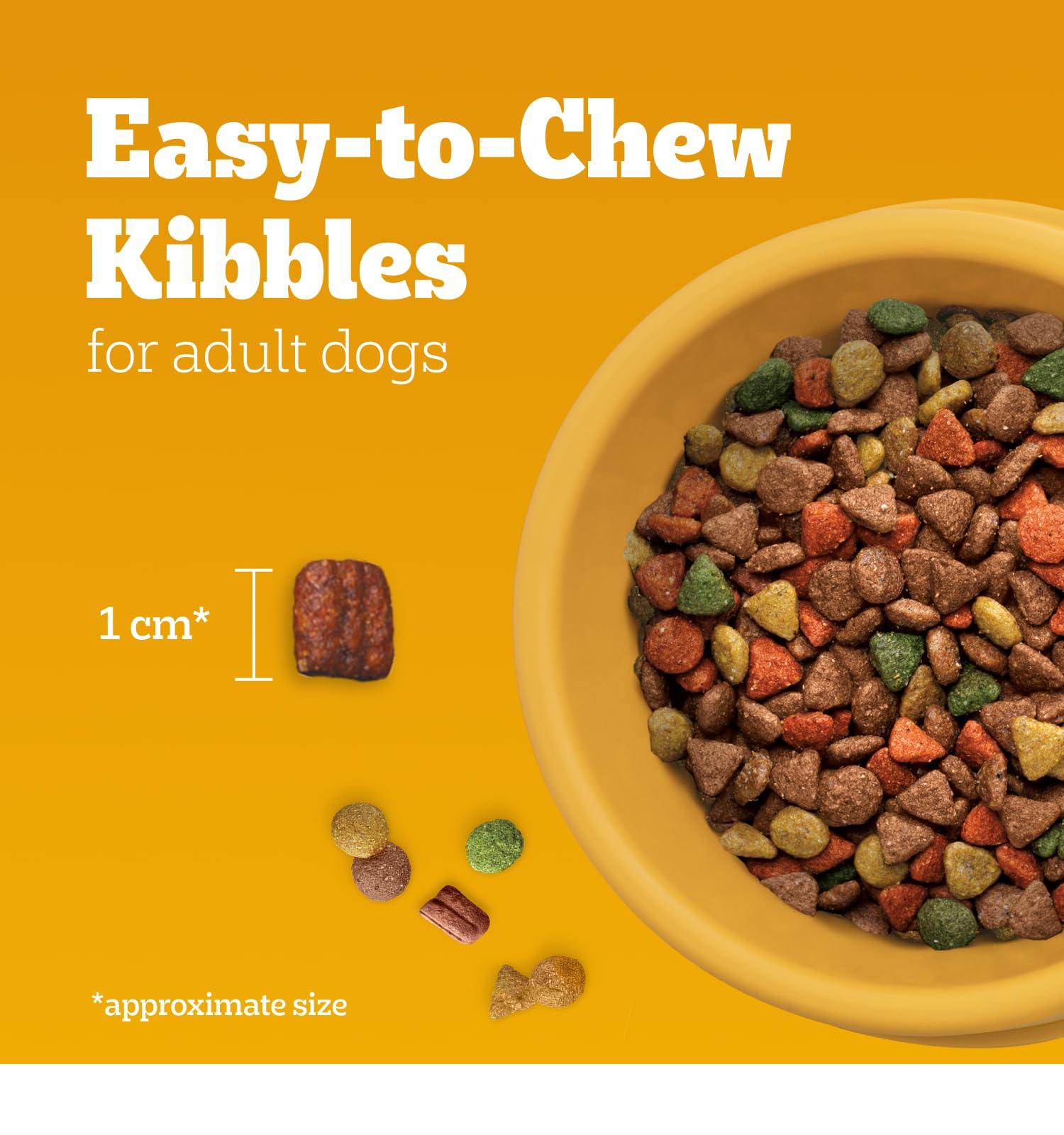 PEDIGREE Vitality+ Dry Food for Adult Dogs, Roasted Chicken & Vegetable Flavour, 100% Complete and Balanced Nutrition, 20kg Bag 🍁 All In One Marketplace Canada