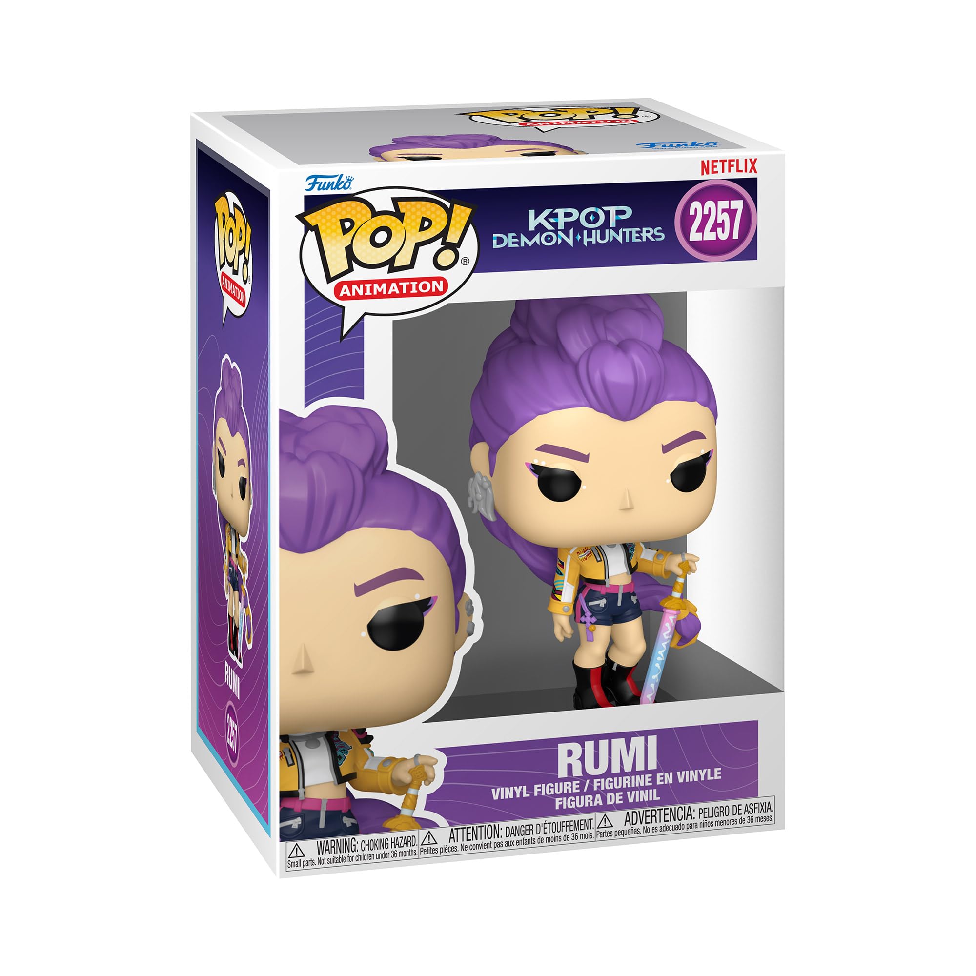 Funko Pop! Animation: Kpop! Demon Hunter - Rumi - Collectable Vinyl Figure - Gift Idea - Official Merchandise - Toys for Kids & Adults - TV Fans - Model Figure for Collectors 🍁 All In One Marketplace Canada