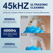 2026 Ultrasonic Retainer Cleaner Machine for Braces, Jewelry, Mouth Guard, 24W Ultrasonic Cleaner with 3 Modes, Suitable for Dental Appliances, Mouth Guard, Night Guard Braces, Jewelry, 200ML Portable Capacity (white) 🍁 All In One Marketplace Canada