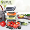 M MCIRCO [5-Packs, 36 Oz.] Glass Meal Prep Containers with Lifetime Lasting Snap Locking Lids Glass Food Containers,Airtight Lunch Container,Microwave, Oven, Freezer and Dishwasher (4.5 Cup) 🍁 All In One Marketplace Canada