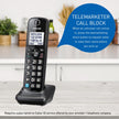 Panasonic Expandable Corded Phone System, Bluetooth Pairing for Wireless Headphones and Hearing Aids, Smart Call Block, Bilingual Talking Caller ID, 2 Handsets - KXTGF892B (Black) 🍁 All In One Marketplace Canada