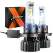 SEALIGHT H13 9008 LED Headlight Bulbs 50000LM 800% Brightness, Dual Hi/Lo Beam, 6000K Cool White, High Low Beam H13 Halogen Replacement, Plug and Play, IP67 Waterproof, Pack of 2 🍁 All In One Marketplace Canada