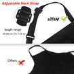 4 Packs Chef Apron, Black Waterproof Apron, Adjustable Apron with 2 Pockets for Men Women, Professional Apron for Kitchen Cooking Gardening Painting Baking Restaurant (Black) 🍁 All In One Marketplace Canada