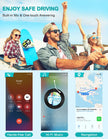 WOCBUY Bluetooth Car Adapter, 3.5mm AUX Bluetooth Receiver for Music Streaming, Wireless Music Audio Adapter with Built-in Mic, Home Stereo, Speakers (Handsfree Car Kits, 16H Playtime, Dual Link) 🍁 All In One Marketplace Canada
