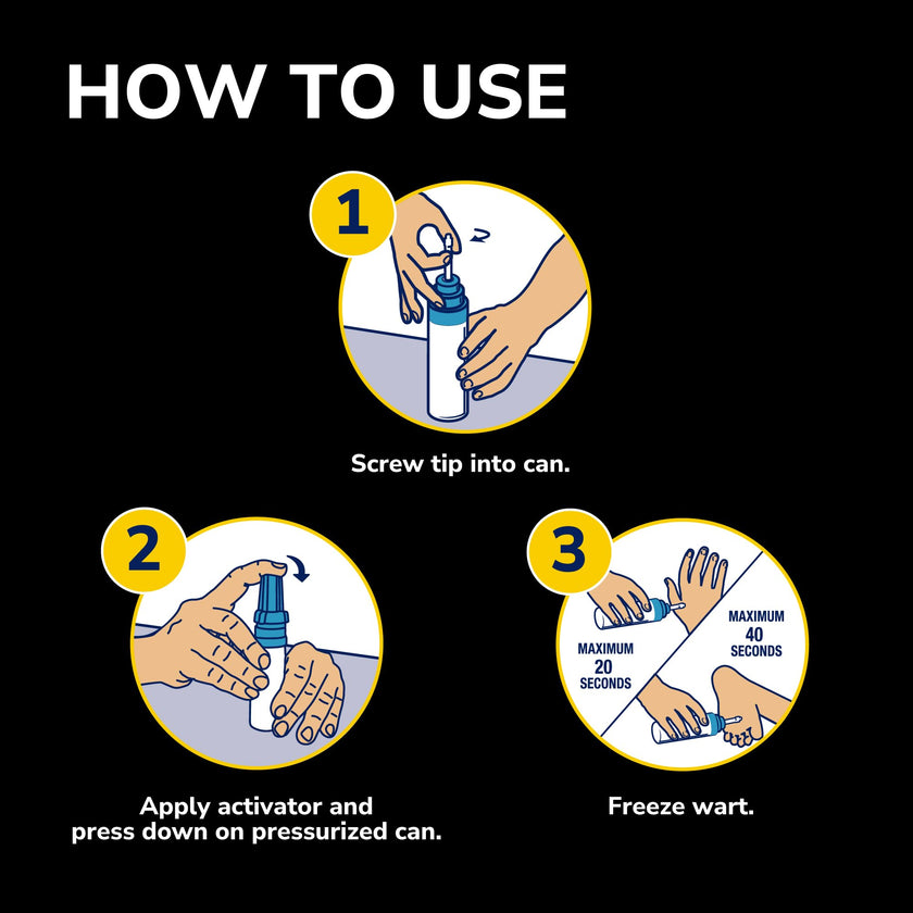 Dr. Scholl’s FreezeAway Wart Remover, 12 Applications // Doctor-Proven Therapy, for Common and Plantar Warts 🍁 All In One Marketplace Canada