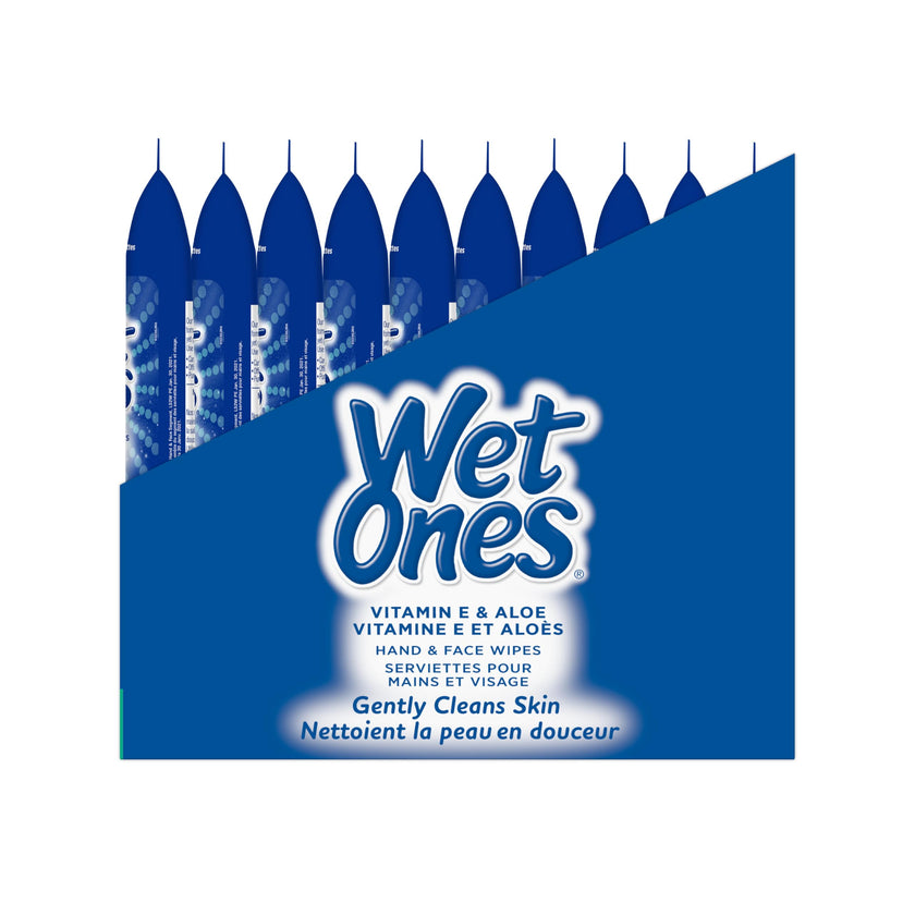 Wet Ones Vitamin E and Aloe Hand Wipes, Wet Wipes, 20 Count (10 pack) 🍁 All In One Marketplace Canada