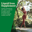 Salus Floradix Liquid Iron and Vitamins | Herbal Iron Supplement for Women, Men, and Children | Vegetarian, Dairy-Free & Non-GMO (250ml) 🍁 All In One Marketplace Canada