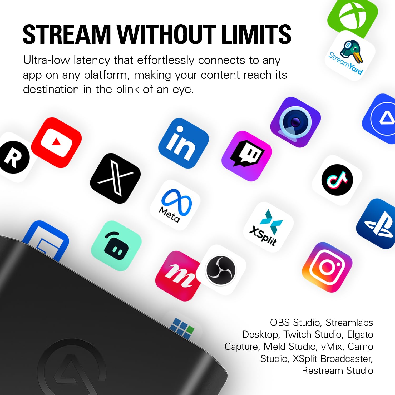 Elgato 4K X Capture Card, HDMI 2.1, 4K144 Ultra-Low Latency 🍁 All In One Marketplace Canada