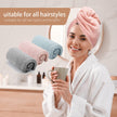 CZZXI 3 PCS Microfiber Hair Towel, Hair Wraps for Women Wet Hair, Fast Drying Hair Turban, Anti Frizz Head Towels Wrap for Curly Hair (Grey, Pink, Blue) 🍁 All In One Marketplace Canada