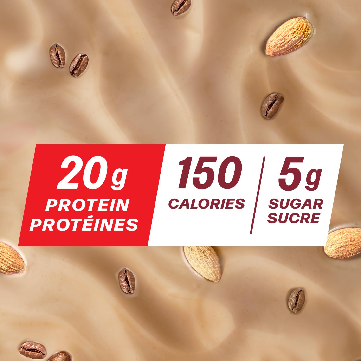 Premier Protein Al'mazing Non-Dairy Protein Shake, 20g Protein, 5g Sugar, 11 Fl oz, Coffee, 12 Count 🍁 All In One Marketplace Canada