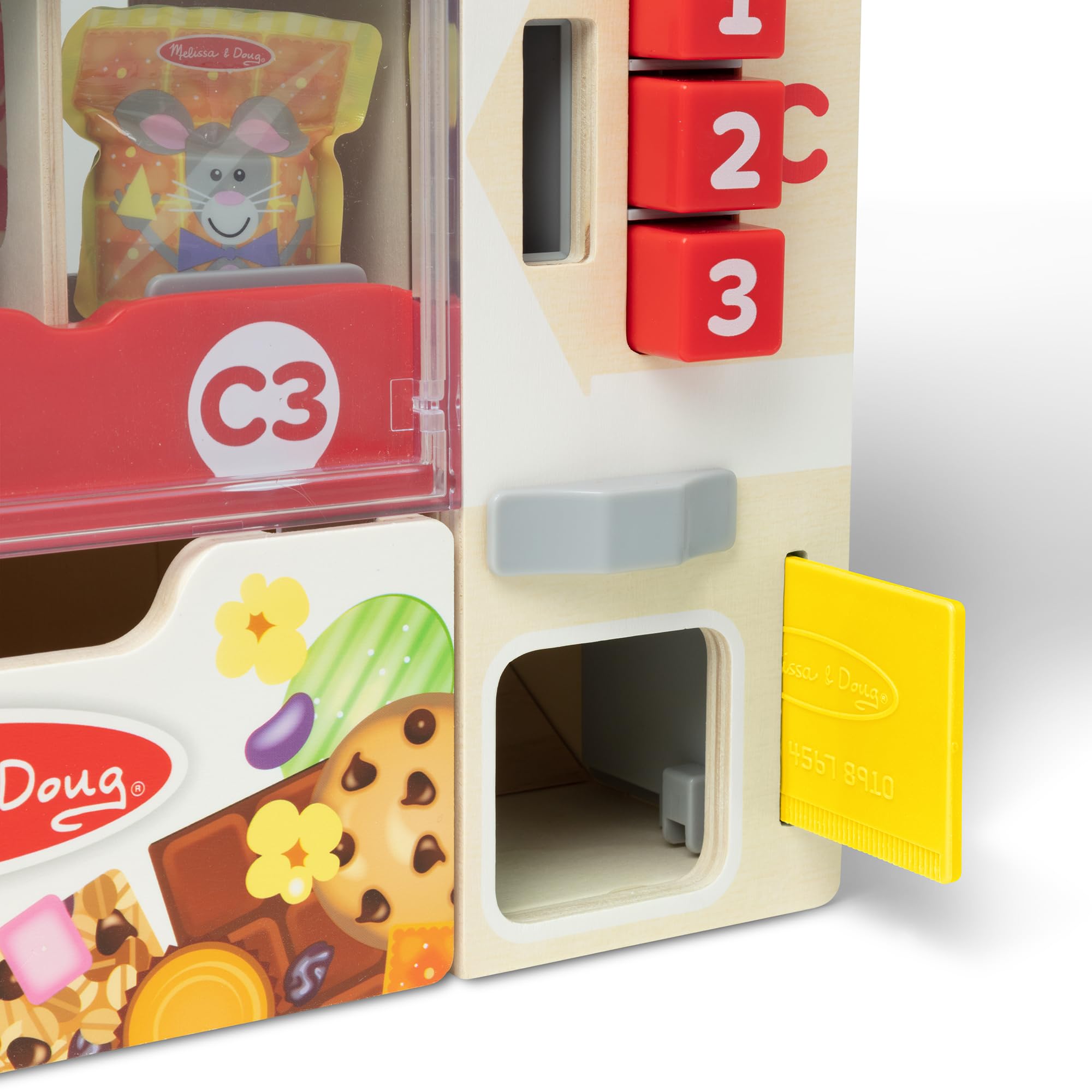 Melissa & Doug Wooden Vending Machine Play Set 🍁 All In One Marketplace Canada