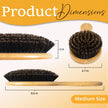 Belula 100% Boar Bristle Hair Brush Set (Medium). Soft Natural Bristles for Thin and Fine Hair. Restore Shine And Texture. Wooden Comb, Travel Bag and Spa Headband Included! 🍁 All In One Marketplace Canada