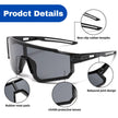 Kids Sunglasses for Boys Girls, 3Pack UV400 Protection Goggles Youth Sports Sunglasses for Baseball Cycling Climbing (3 PACK) 🍁 All In One Marketplace Canada