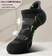 BULLIANT Men Running Socks 6Pairs-Ankle Athletic Socks Wicking Cushioned for Men Walking-Arch Compression Support(6Pairs,Shoes Size:Men 10-12) 🍁 All In One Marketplace Canada