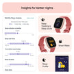 Google Fitbit Versa 4 Fitness Smartwatch with Daily Readiness, Gps, 24/7 Heart Rate, 40+ Exercise Modes, Sleep Tracking and More, Pink Sand/copper Rose, One Size (S and L Bands Included) 🍁 All In One Marketplace Canada