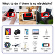 PiSFAU 200W Car Power Inverter, DC 12V to 110V AC Car Plug Adapter Outlet with 4 USB Fast Charging Port, Car Charger Cigarette Lighter Adapter for Laptop 🍁 All In One Marketplace Canada