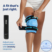 REVIX Knee Ice Pack Wrap for Injuries Reusable, Gel Ice Pack Wrap with Cold Compress Therapy for Knee Pain Relief, Knee Replacement Surgery, Swelling, Bruises and Arthritis 🍁 All In One Marketplace Canada