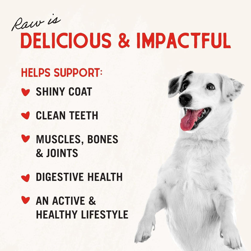Stella & Chewy’s Freeze Dried Raw Dinner Patties – Grain Free Dog Food, Protein Rich Stella’s Super Beef Recipe – 396g Bag 🍁 All In One Marketplace Canada