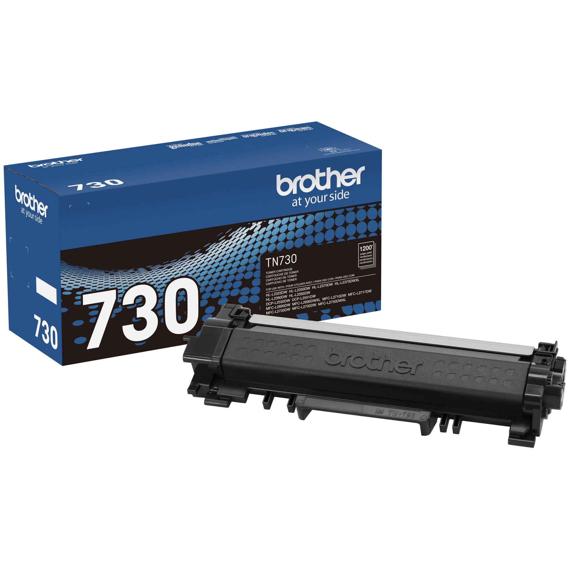 Brother Original TN730 High-Yield Black Toner Cartridge, Higher Yield for Value, Original Toner Replacement cartridges, for Brother Laser Printers HL-L2395DW, DCP-L2550DW, MFC-L2750DW, and More 🍁 All In One Marketplace Canada