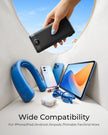 VEGER Portable Charger for iPhone Built in Cables and Wall Plug, 10000mah Slim Fast Charging USB C Power Bank, Travel Essential Battery Pack Compatible with iPhones, iPad, Samsung More Devices(Black) 🍁 All In One Marketplace Canada