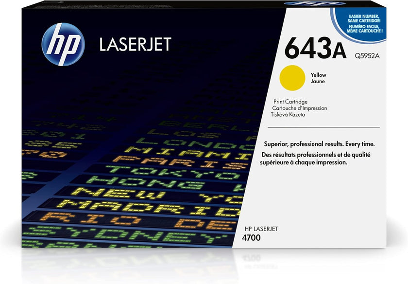 HP Color LaserJet 4700 Yellow Cartridge (Q5952A)