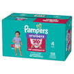Pampers Diapers - Cruisers 360° - Size 4, up to 100% Leakproof Fit, Designed for Active Babies, Pull On Diaper, EZ Off Tabs Designed for Easy Changes, 1 Pack (Count of 108) 🍁 All In One Marketplace Canada