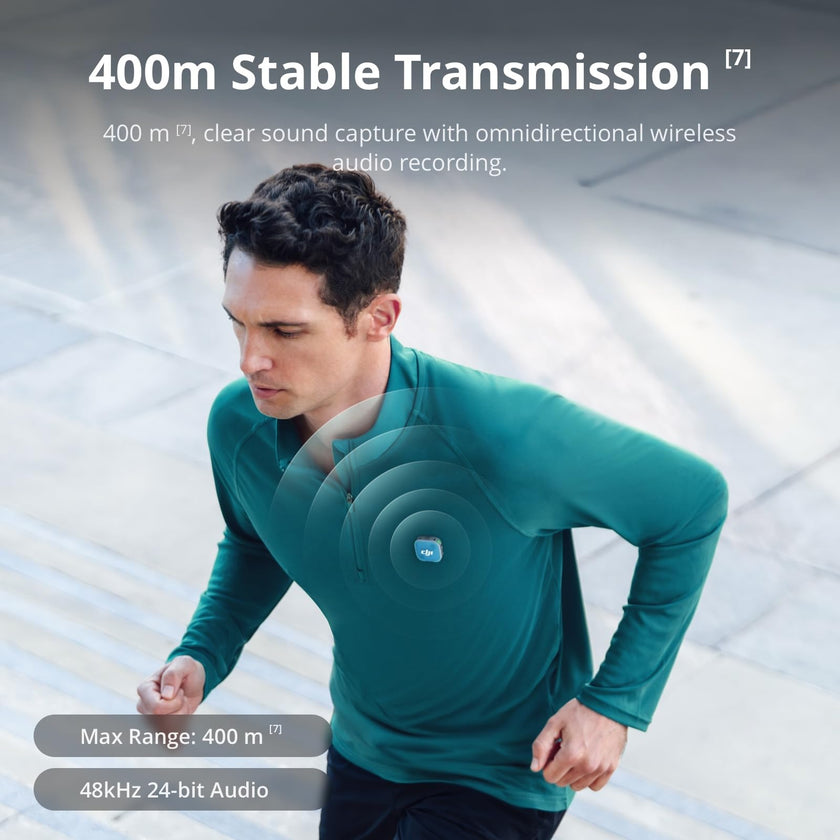 DJI Mic Mini 2 (2 TX + 1 Standard RX + Charging Case), Lavalier Wireless Vlogging Mic for iPhone/Android/Camera, Bluetooth Microphone, Noise Cancelling, 48h Battery, Multi-Color Cover 🍁 All In One Marketplace Canada
