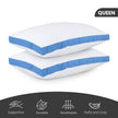 Utopia Bedding Bed Pillows for Sleeping Queen Size (Blue), Set of 2, Soft & Fluffy Pillow with Down Alternative Filling, Cooling, Hotel Quality, Gusseted Pillow for Back, Stomach or Side Sleepers 🍁 All In One Marketplace Canada