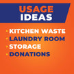 Hefty Recycling Trash/Garbage Bags (Blue, Kitchen Drawstring, 13 Gallon, 60 Count) 🍁 All In One Marketplace Canada
